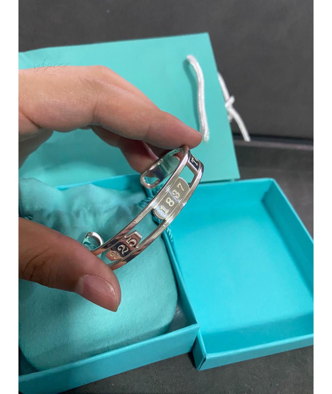 TIFFANY&CO Серебряный серебряный браслет, фото 8