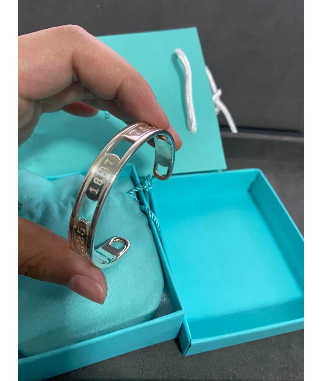 TIFFANY&CO Серебряный серебряный браслет, фото 3