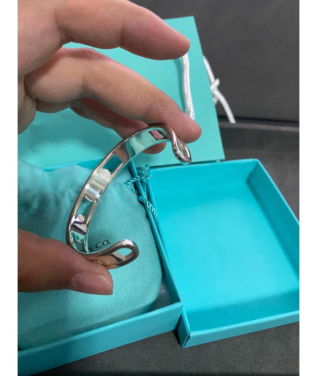 TIFFANY&CO Серебряный серебряный браслет, фото 4