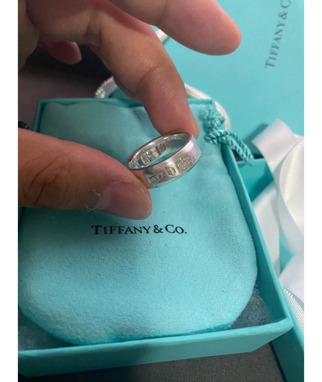 TIFFANY&CO Серебряное серебряное кольцо, фото 8