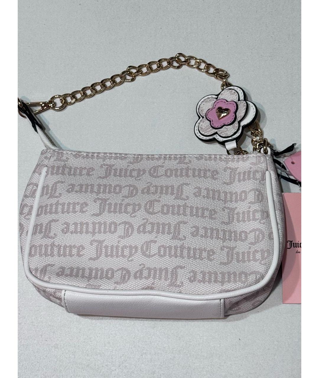 JUICY COUTURE Бежевая сумка с короткими ручками, фото 2