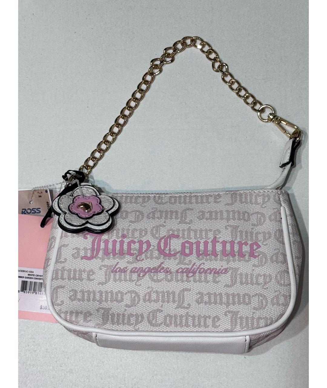 JUICY COUTURE Бежевая сумка с короткими ручками, фото 5