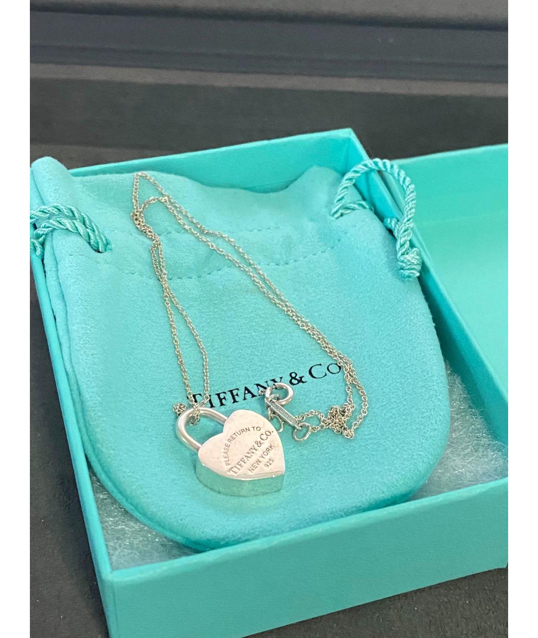 TIFFANY&CO Серебряный серебряный кулон, фото 2
