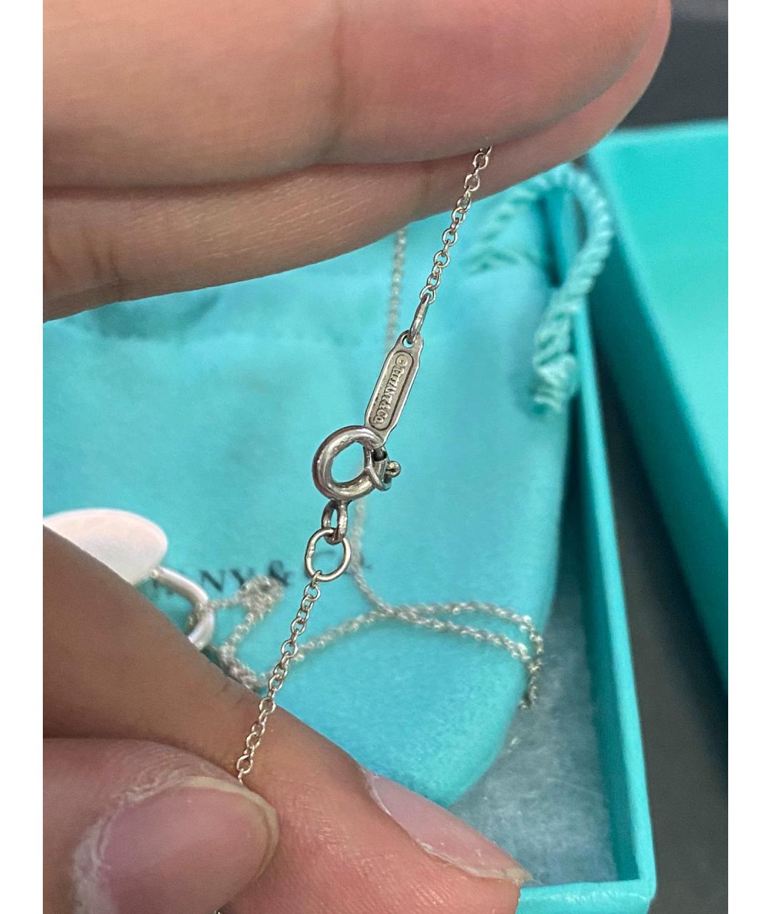 TIFFANY&CO Серебряный серебряный кулон, фото 8