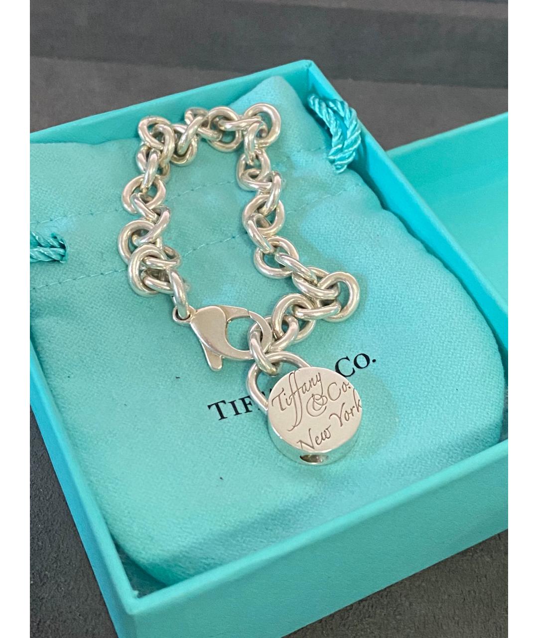 TIFFANY&CO Серебряный серебряный браслет, фото 7