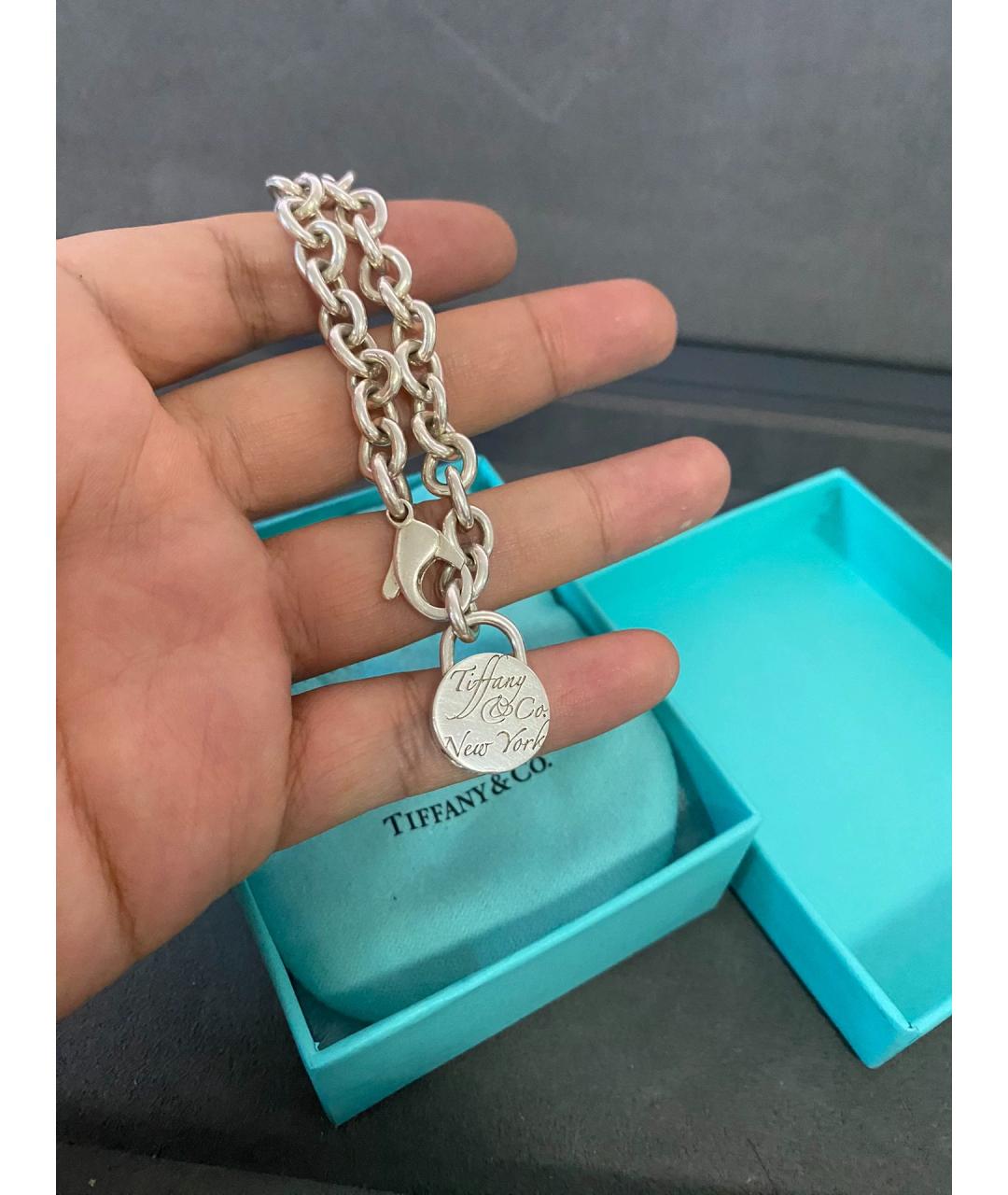 TIFFANY&CO Серебряный серебряный браслет, фото 2