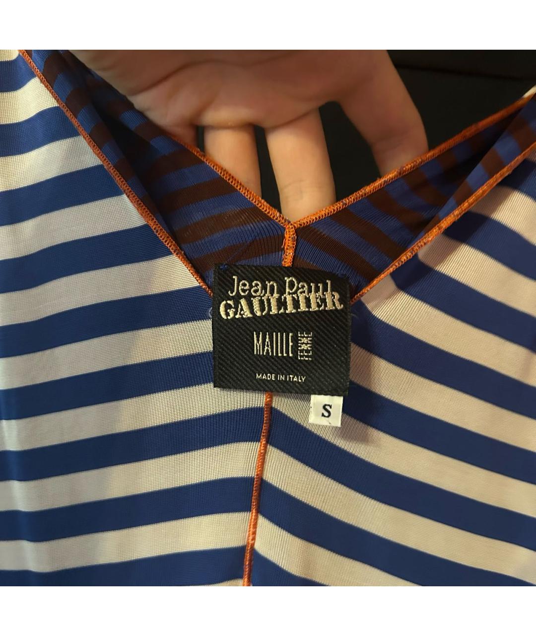 JEAN PAUL GAULTIER Мульти вискозная футболка, фото 2
