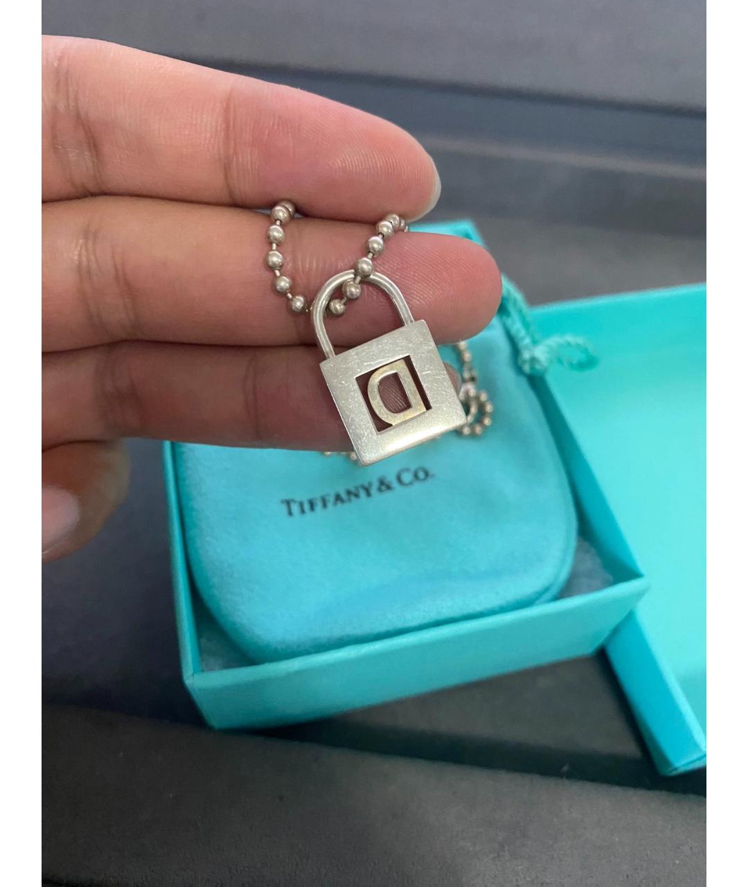 TIFFANY&CO Серебряная серебряная подвеска, фото 6