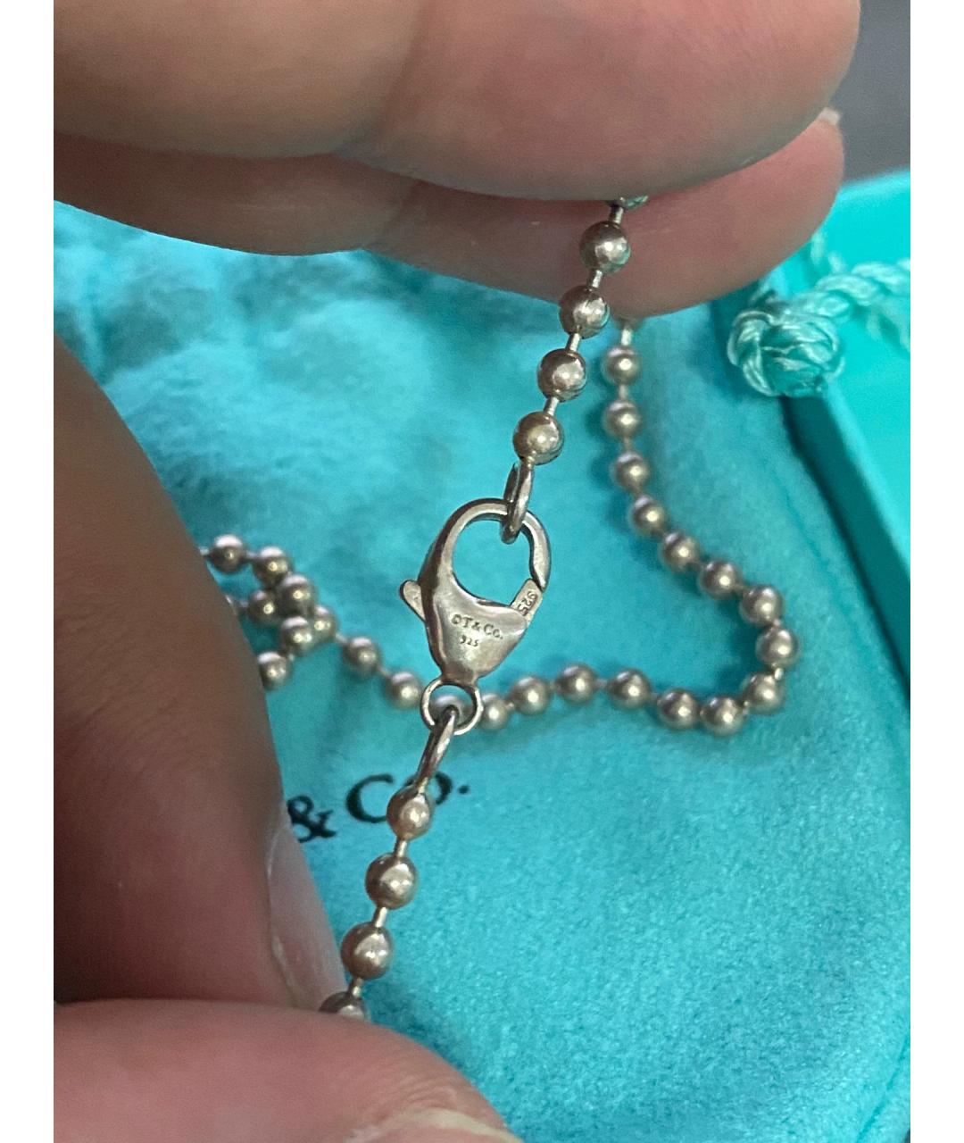 TIFFANY&CO Серебряная серебряная подвеска, фото 8