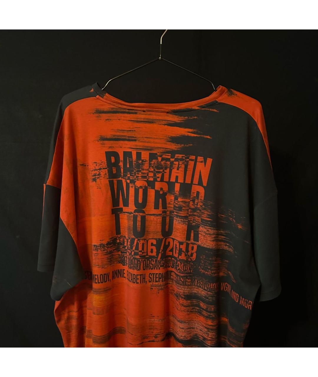 BALMAIN Мульти хлопковая футболка, фото 5