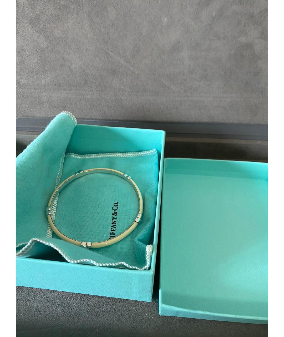 TIFFANY&CO Белый серебряный браслет, фото 2