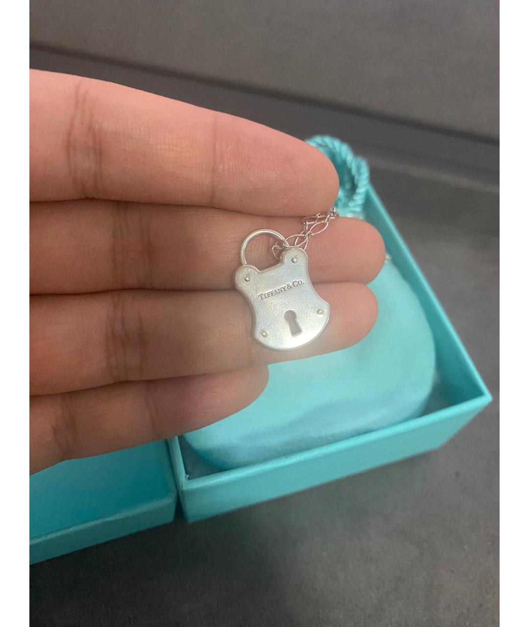 TIFFANY&CO Серебряный серебряный кулон, фото 4