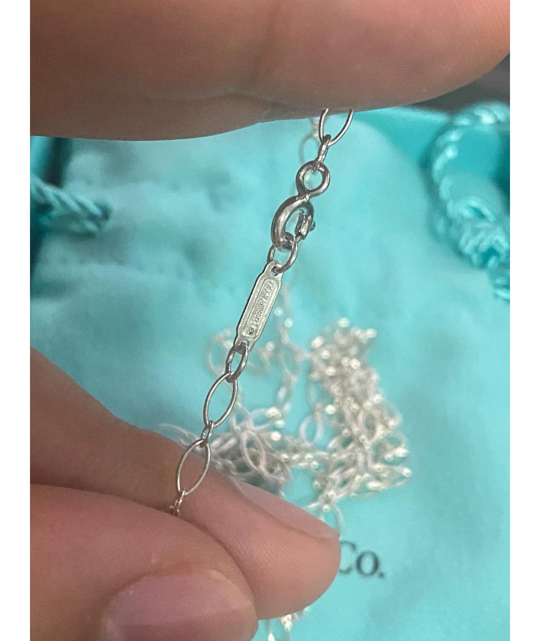 TIFFANY&CO Серебряный серебряный кулон, фото 7