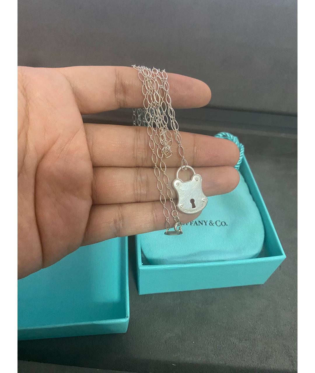 TIFFANY&CO Серебряный серебряный кулон, фото 9