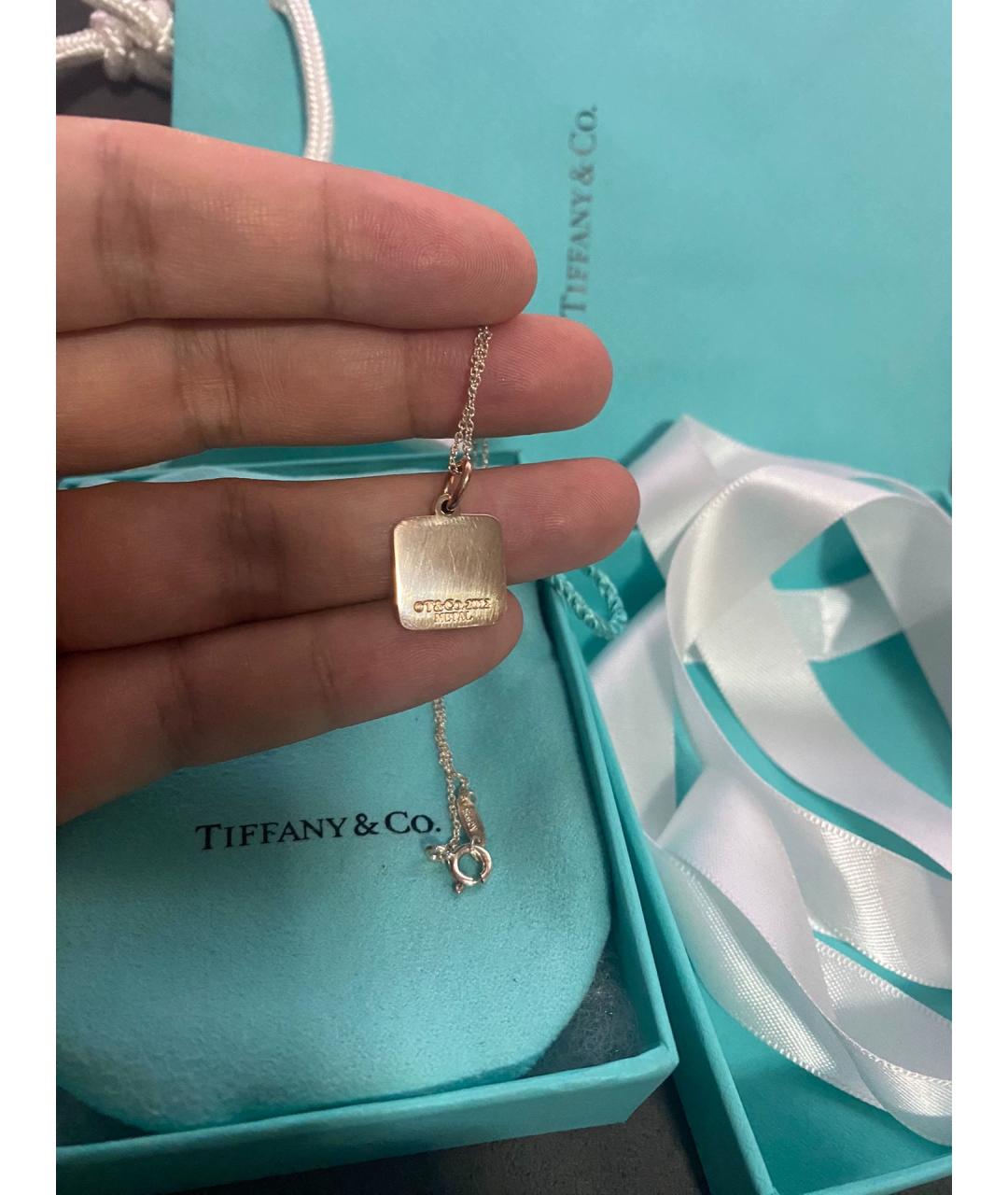 TIFFANY&CO Розовый кулон из розового золота, фото 5
