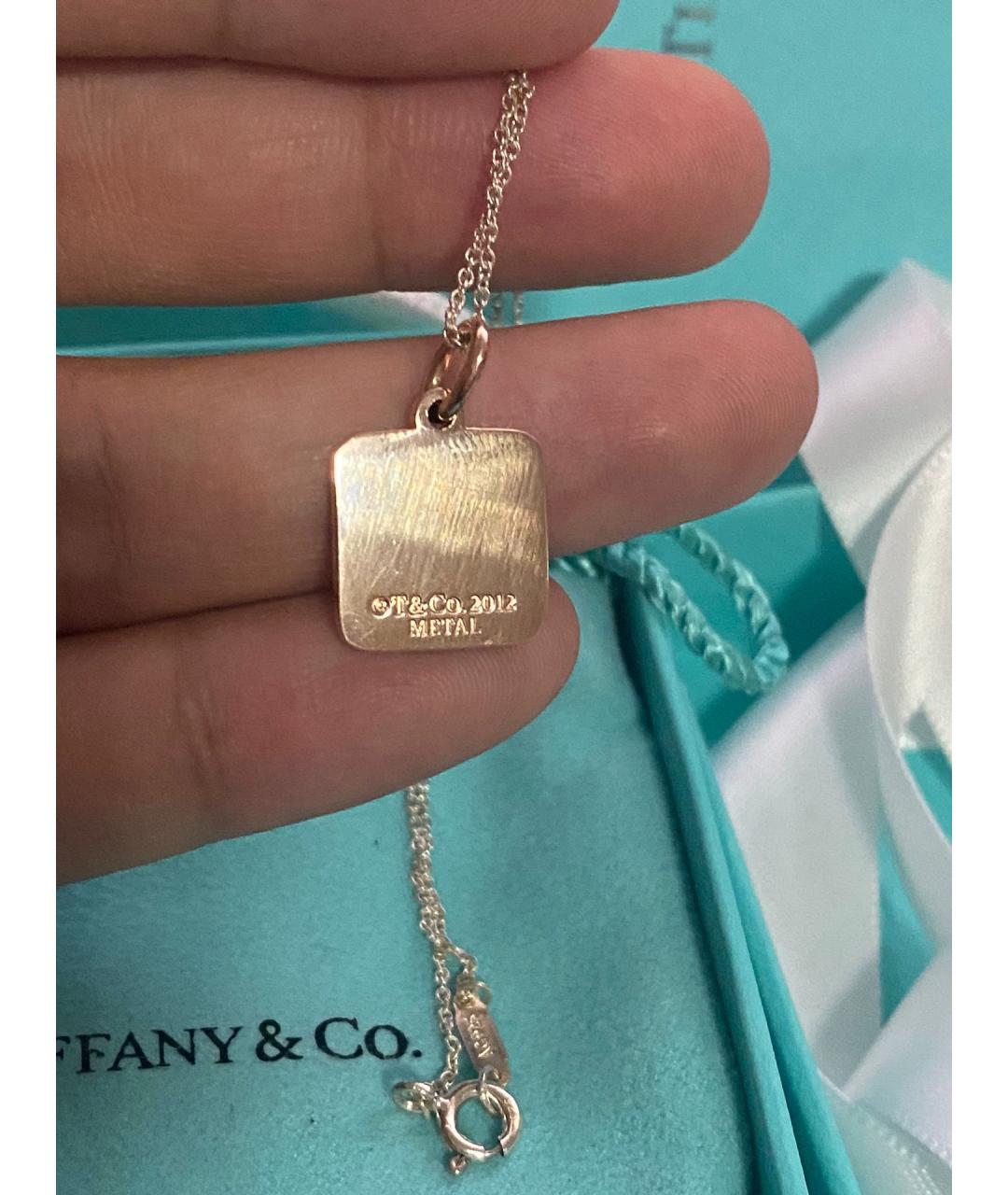 TIFFANY&CO Розовый кулон из розового золота, фото 6