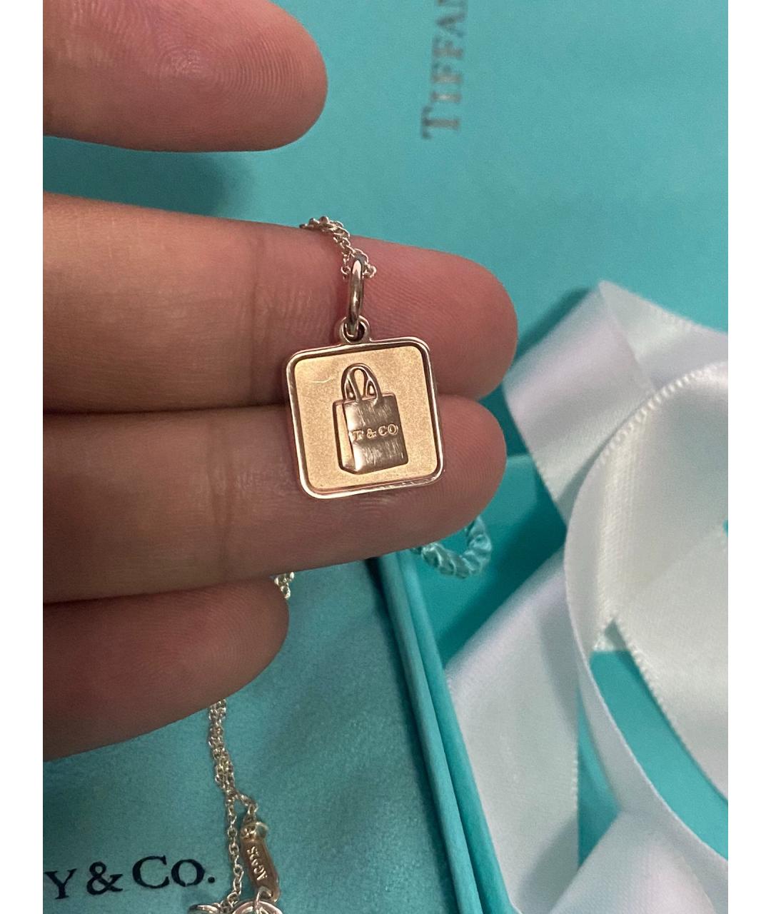 TIFFANY&CO Розовый кулон из розового золота, фото 4