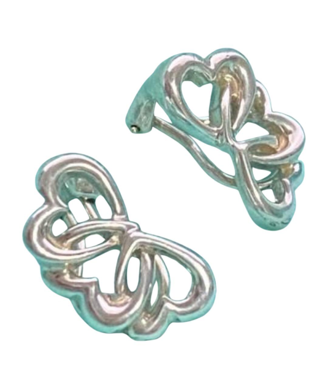 TIFFANY&CO Серебряные серебряные серьги, фото 1