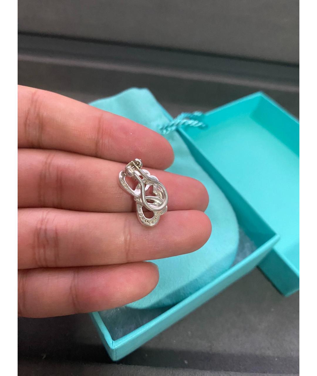 TIFFANY&CO Серебряные серебряные серьги, фото 4