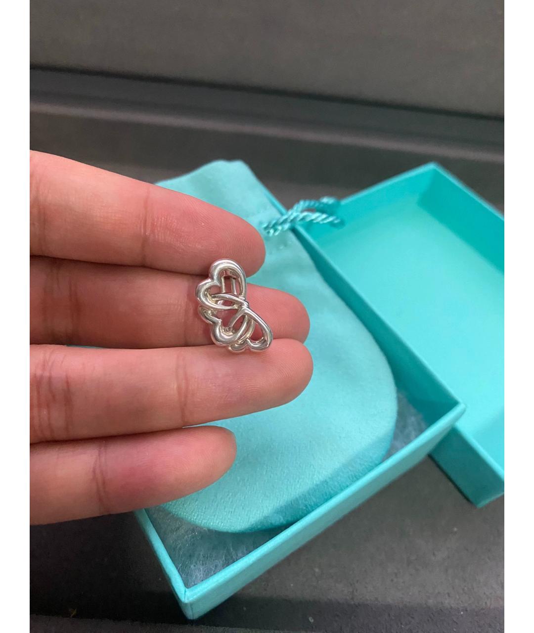 TIFFANY&CO Серебряные серебряные серьги, фото 3