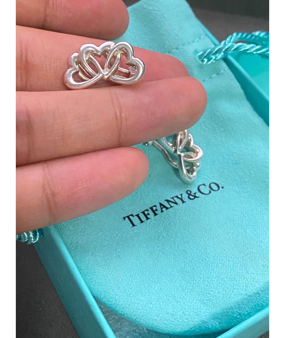 TIFFANY&CO Серебряные серебряные серьги, фото 7