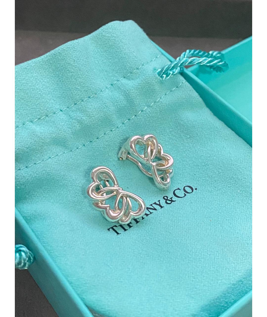 TIFFANY&CO Серебряные серебряные серьги, фото 9