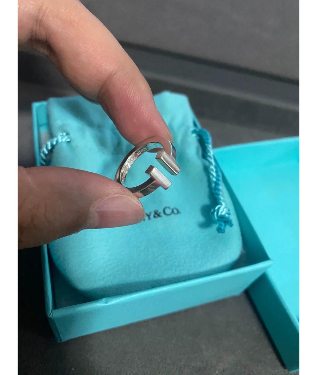 TIFFANY&CO Серебряное серебряное кольцо, фото 3