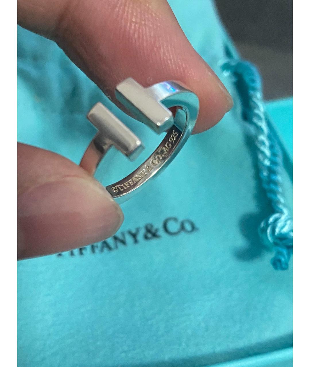 TIFFANY&CO Серебряное серебряное кольцо, фото 7