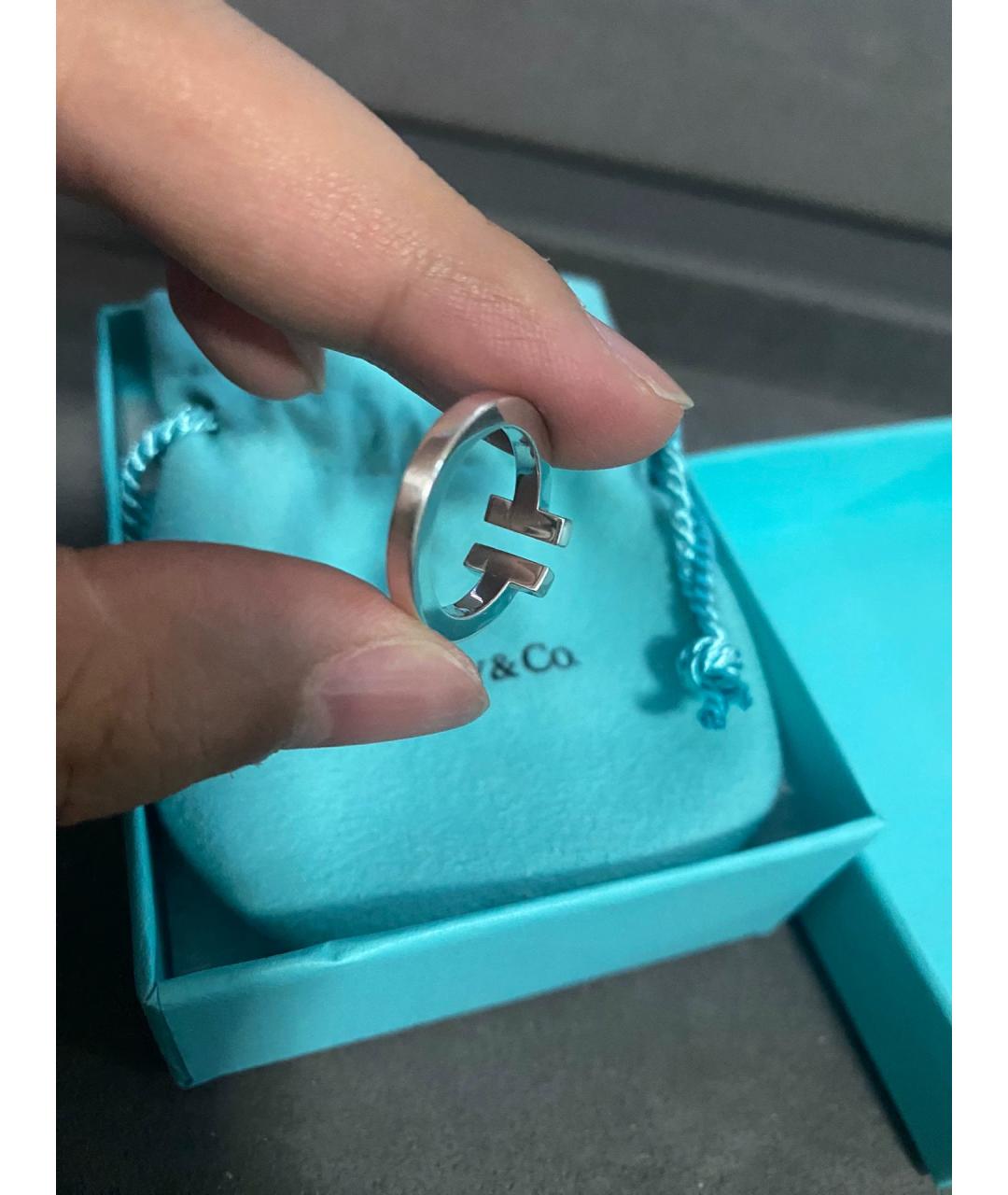 TIFFANY&CO Серебряное серебряное кольцо, фото 6