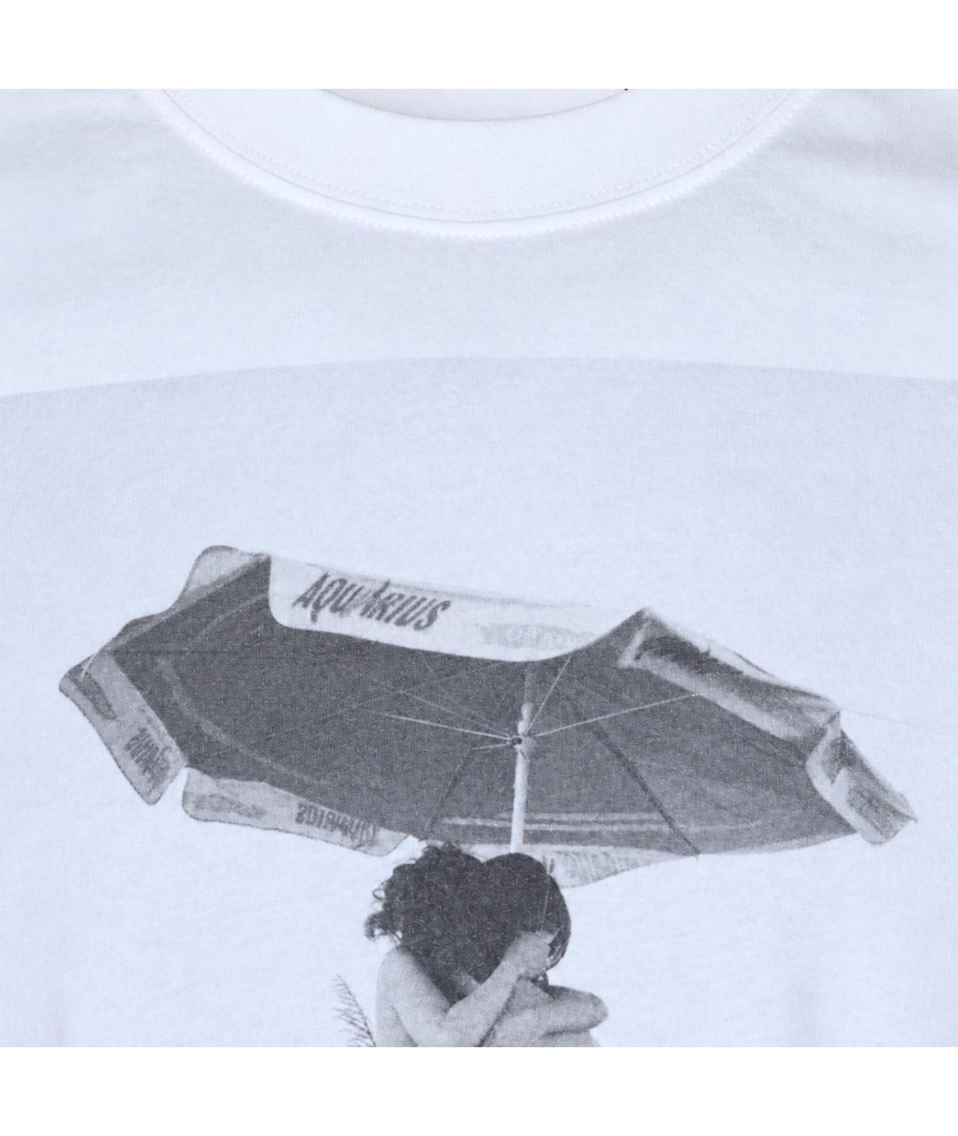 JACQUEMUS Белая хлопковая футболка, фото 4