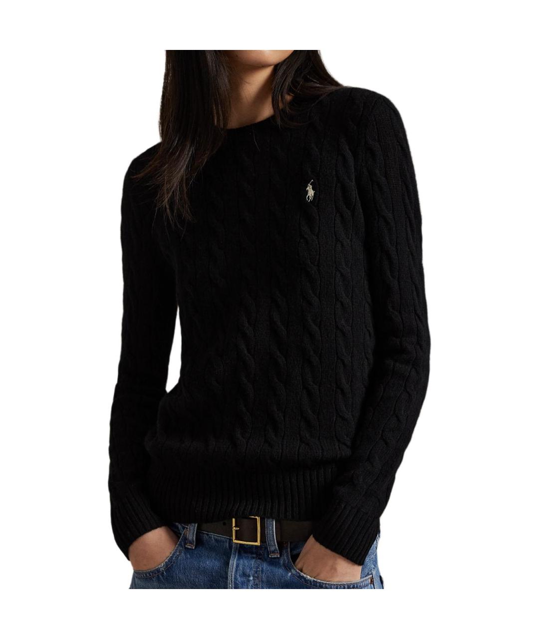 POLO RALPH LAUREN Черный джемпер / свитер, фото 2