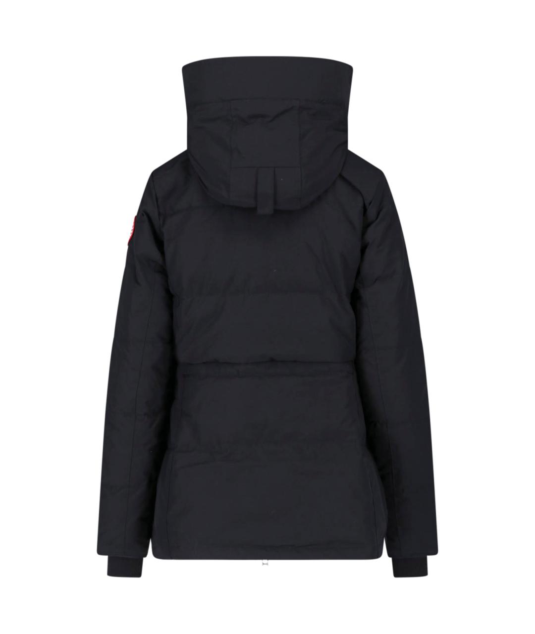 CANADA GOOSE Черная полиэстеровая куртка, фото 2