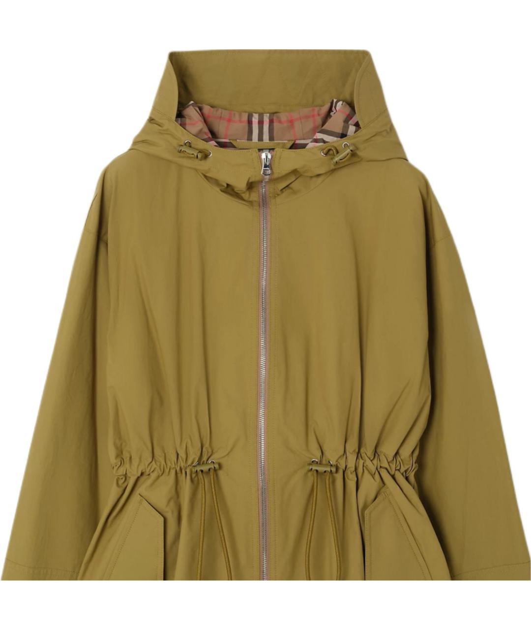BURBERRY Зеленая куртка, фото 2