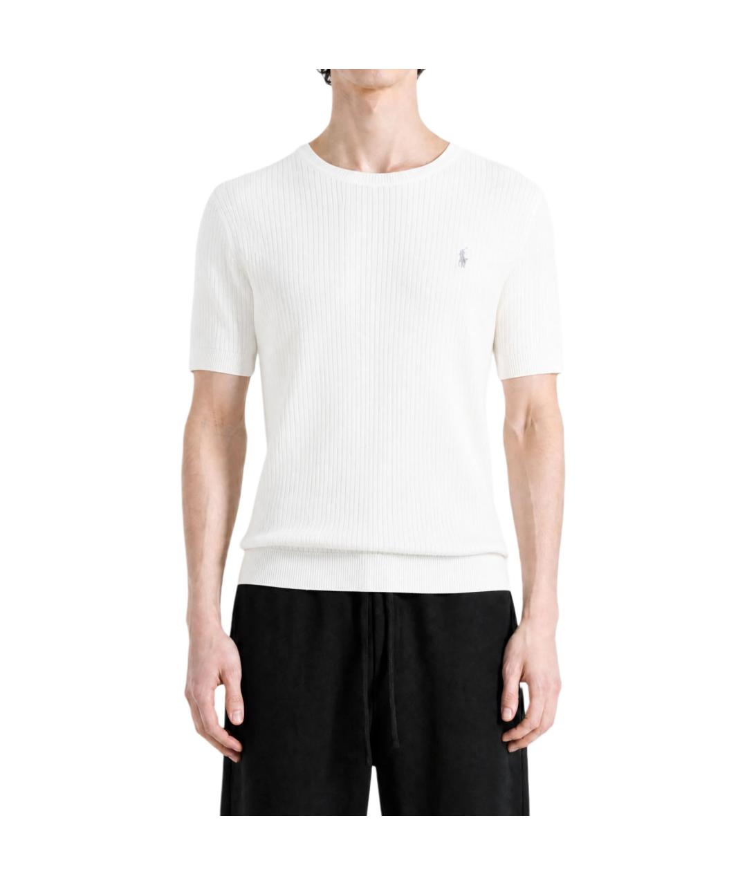 POLO RALPH LAUREN Белый джемпер / свитер, фото 2