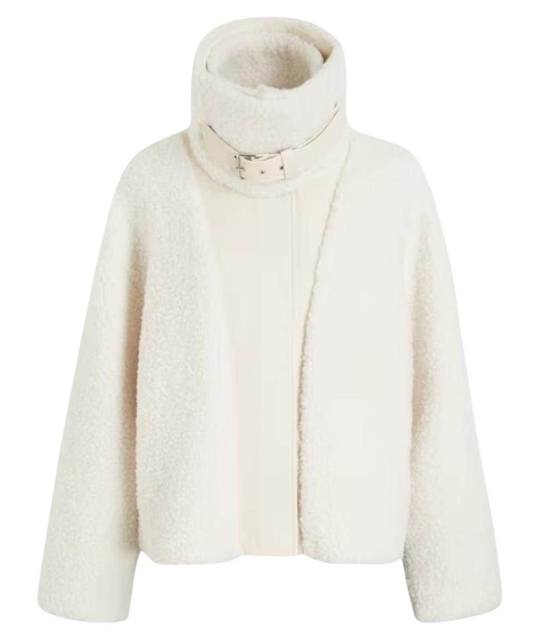 SPORTMAX Бежевая полиэстеровая куртка, фото 1