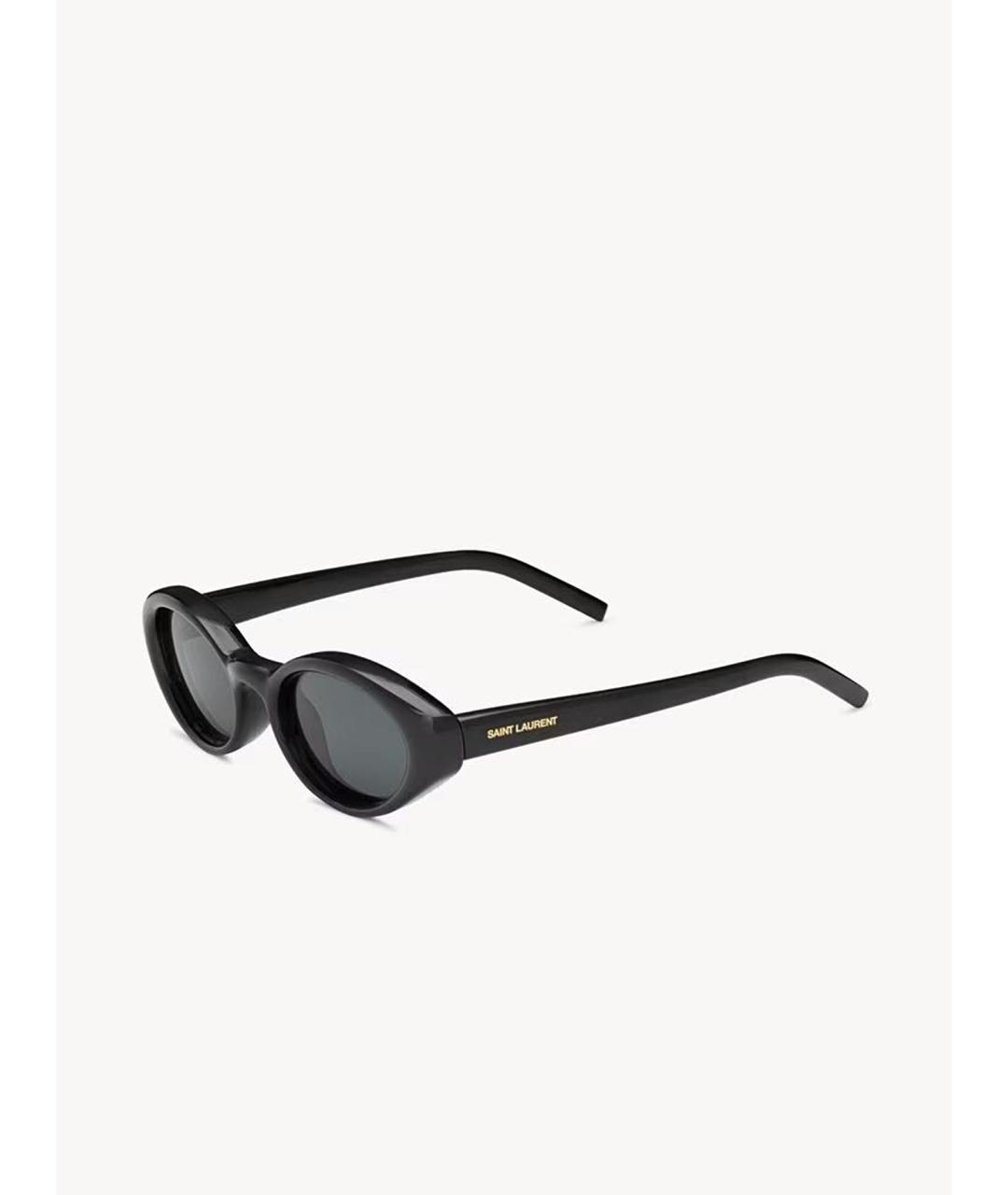 SAINT LAURENT Черные солнцезащитные очки, фото 2