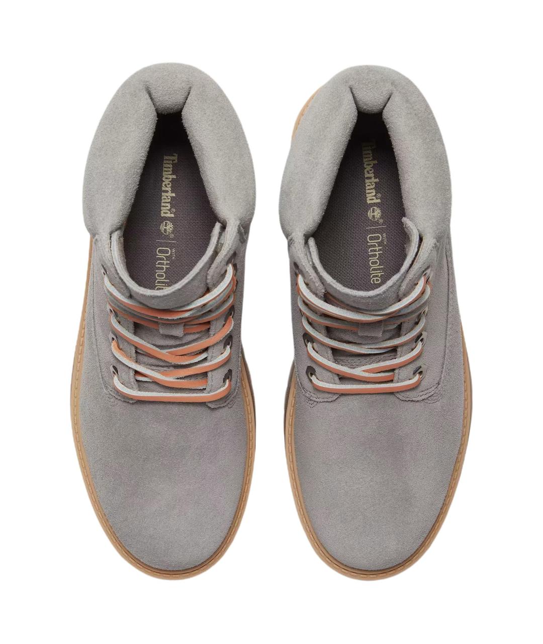 TIMBERLAND Серые нубуковые ботинки, фото 4