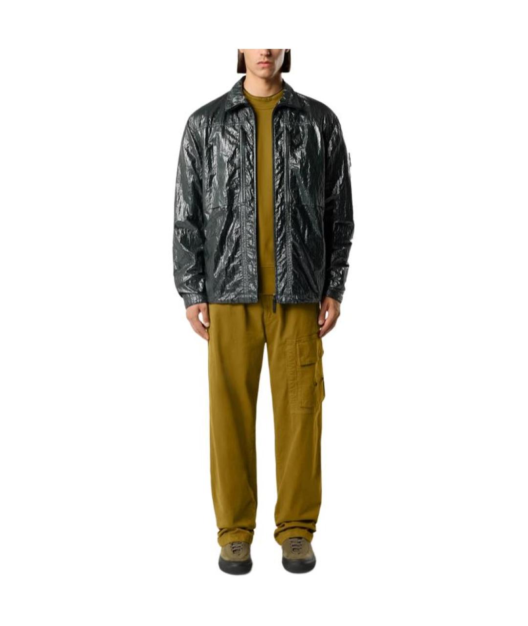 STONE ISLAND Зеленая куртка, фото 3