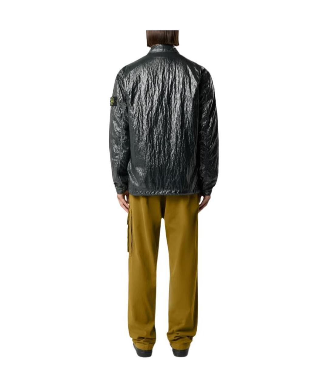 STONE ISLAND Зеленая куртка, фото 4