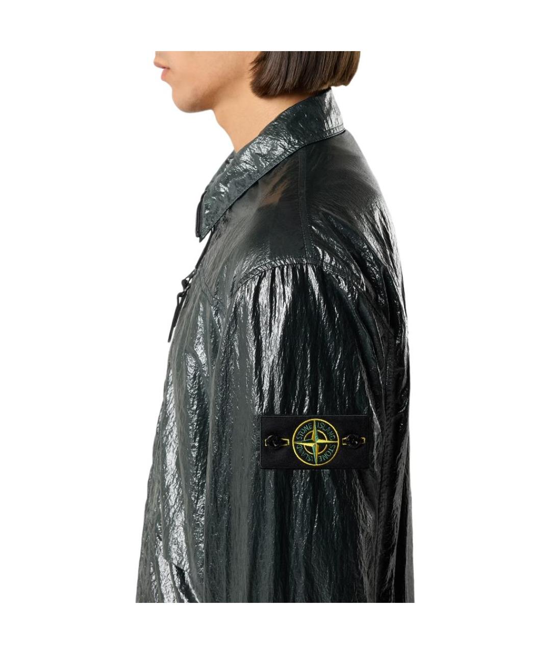 STONE ISLAND Зеленая куртка, фото 5