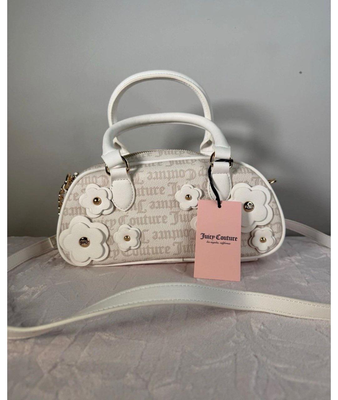 JUICY COUTURE Бежевая сумка через плечо, фото 4