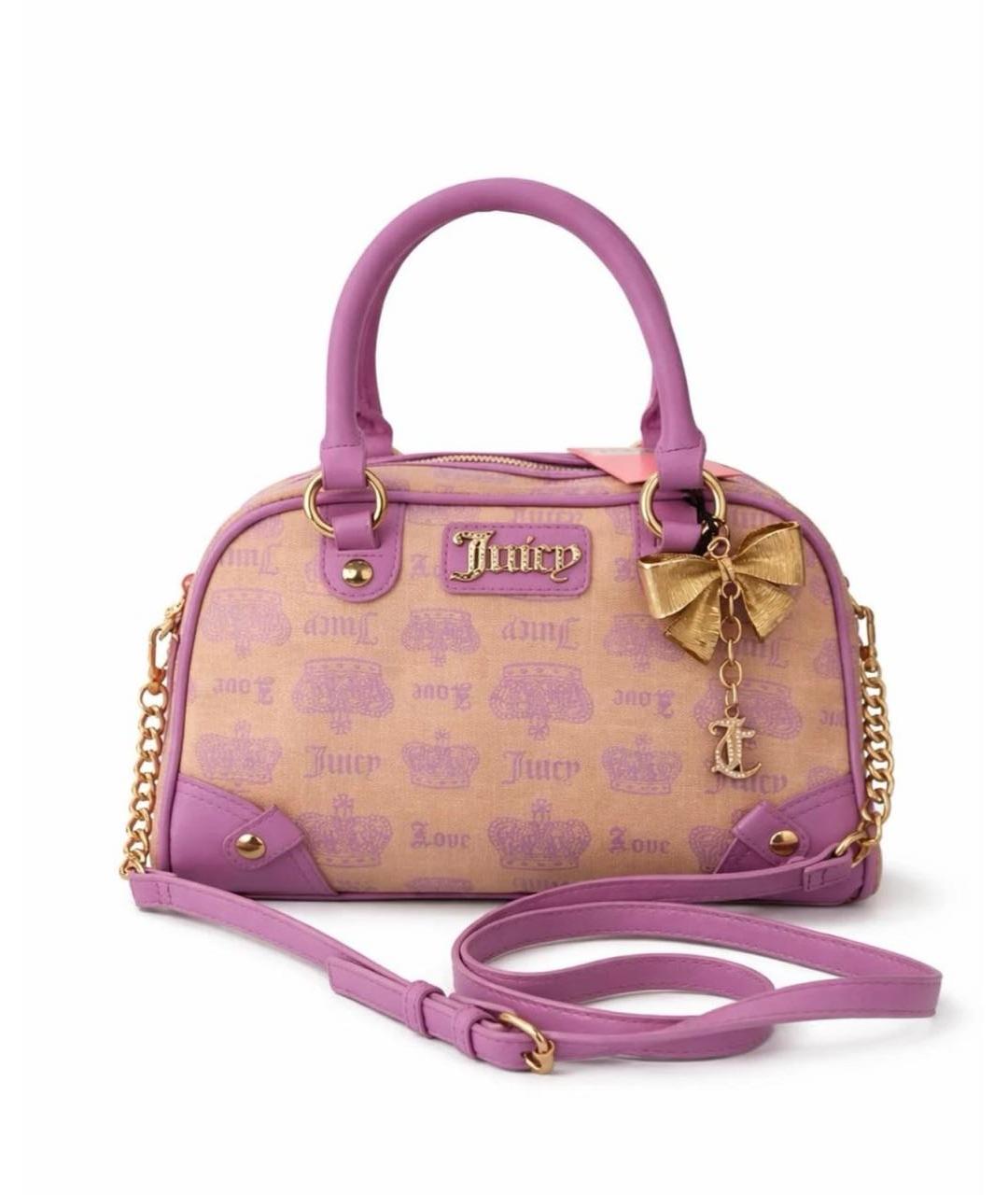 JUICY COUTURE Фиолетовая сумка через плечо, фото 1