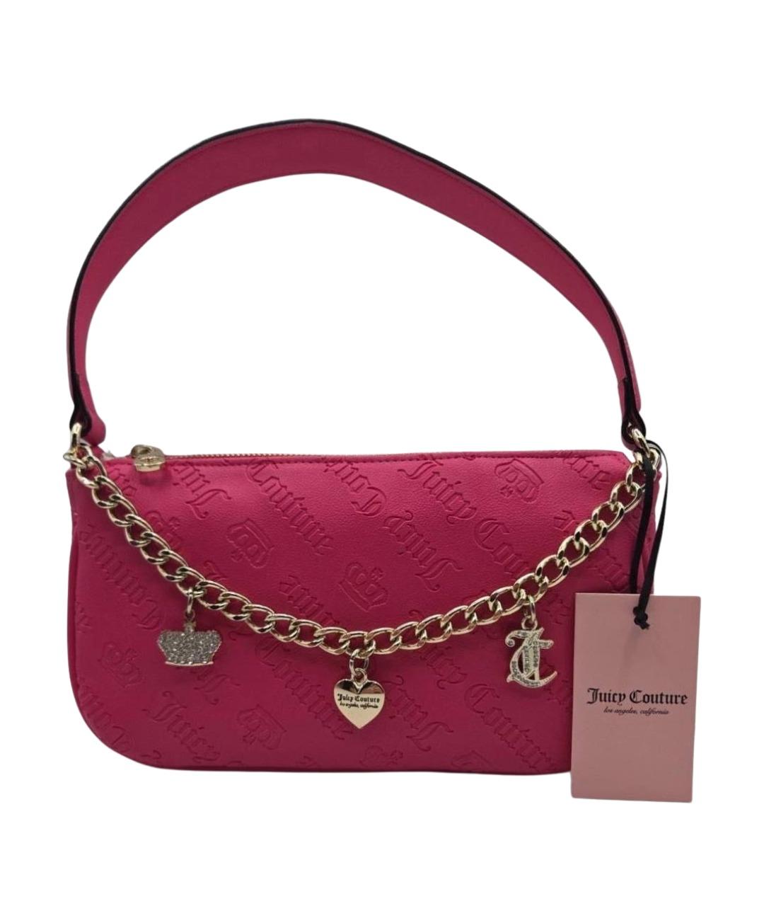 JUICY COUTURE Розовая сумка с короткими ручками, фото 1