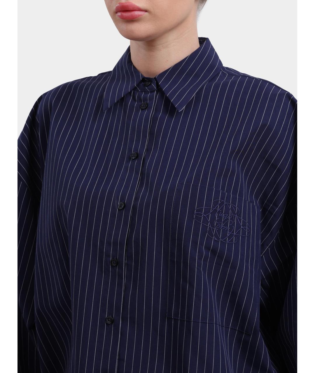 HUGO BOSS Темно-синяя рубашка, фото 3