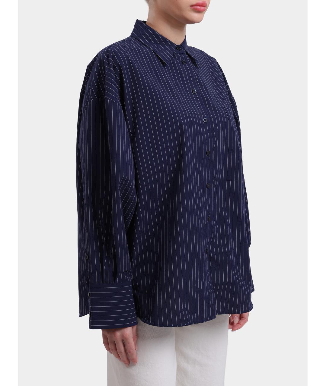 HUGO BOSS Темно-синяя рубашка, фото 4