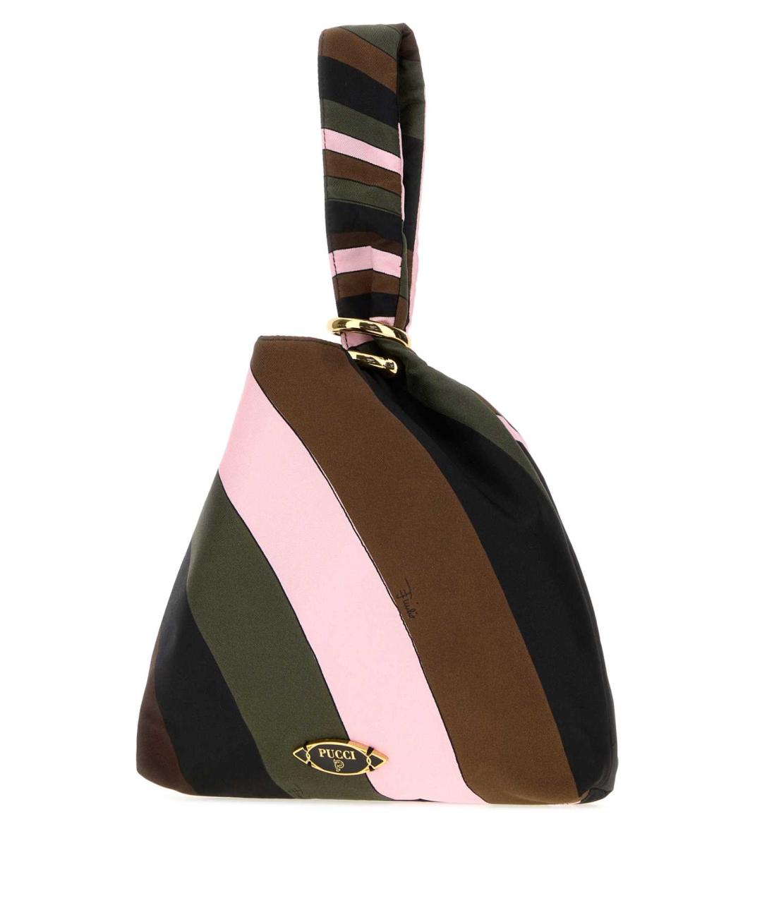 EMILIO PUCCI Мульти тканевая сумка с короткими ручками, фото 2