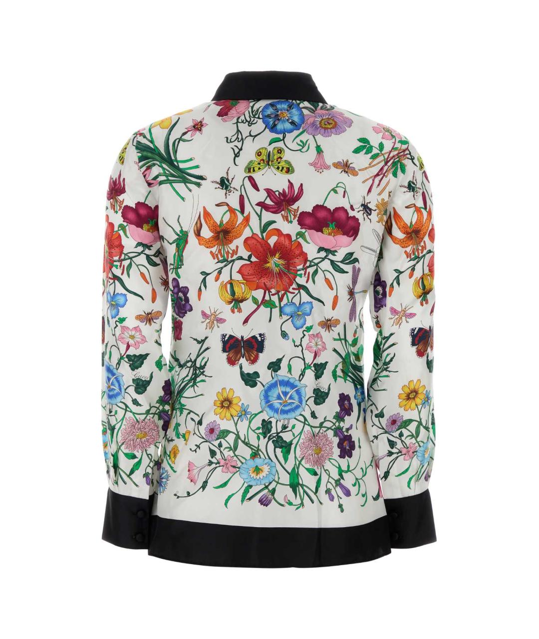 GUCCI Мульти шелковая рубашка, фото 2