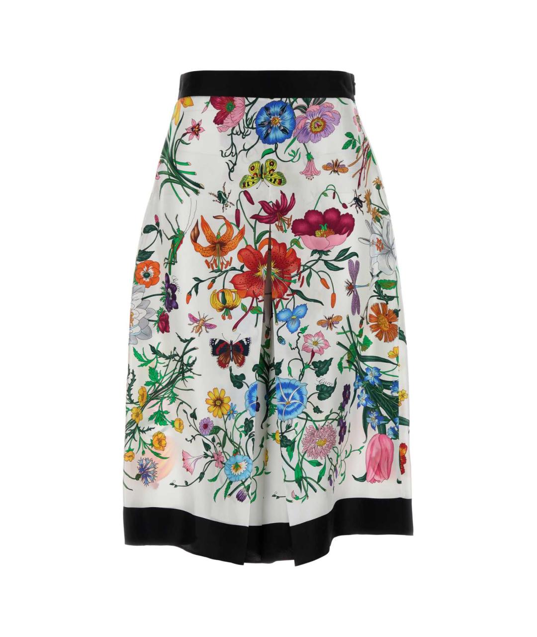 GUCCI Мульти шелковые шорты, фото 1