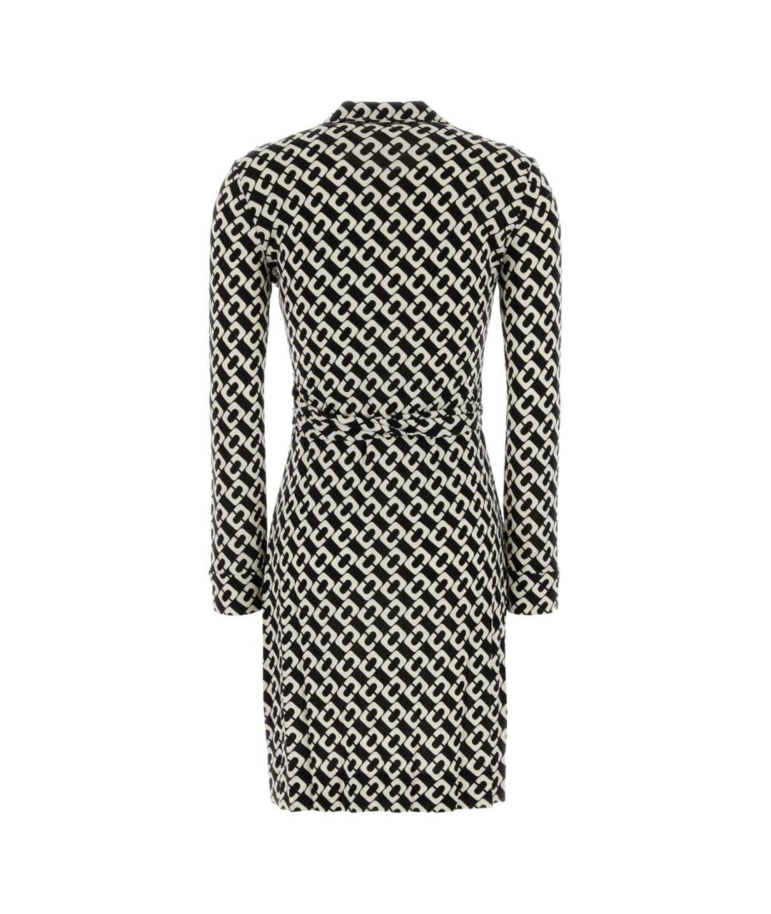 DIANE VON FURSTENBERG Мульти шелковое повседневное платье, фото 2
