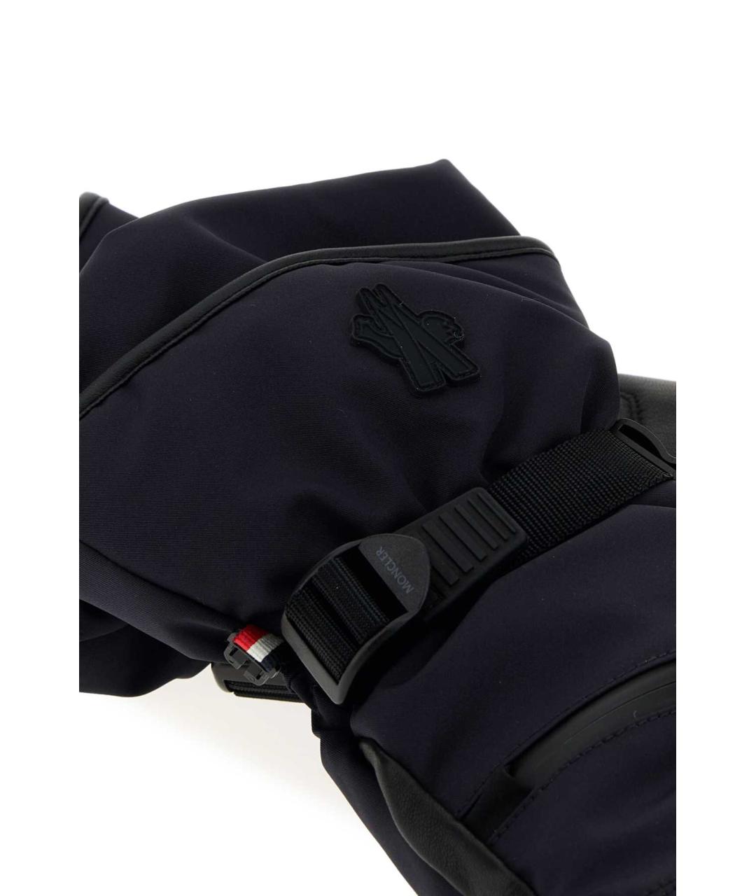 MONCLER GRENOBLE Синие перчатки, фото 2